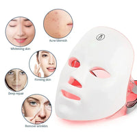 Lumaray™ 7 Color Light Facial Skin Care Mask & Neck