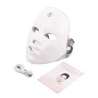 Lumaray™ 7 Color Light Facial Skin Care Mask & Neck
